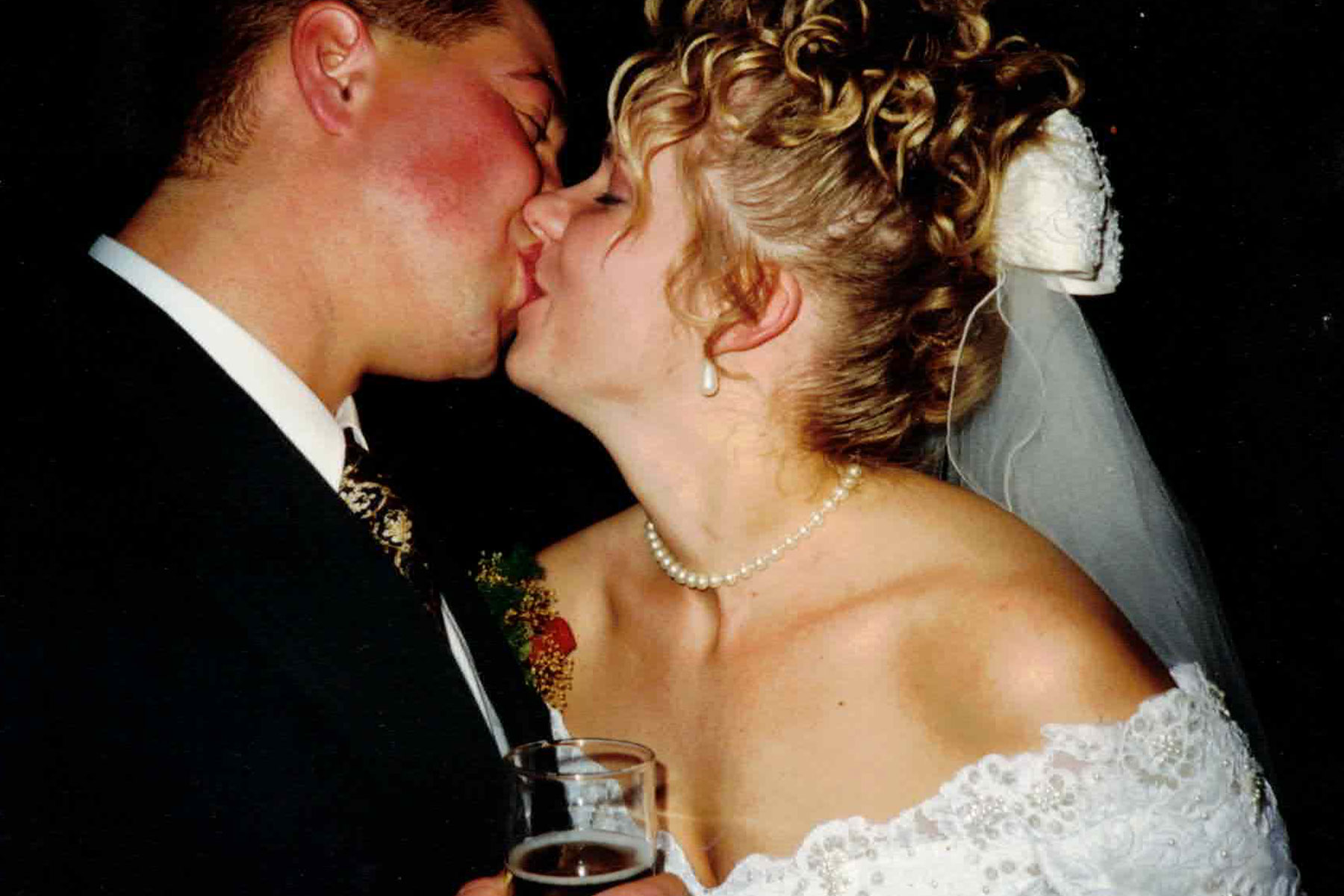 Bryan & Faye Fossay Wedding Day November 22, 1997